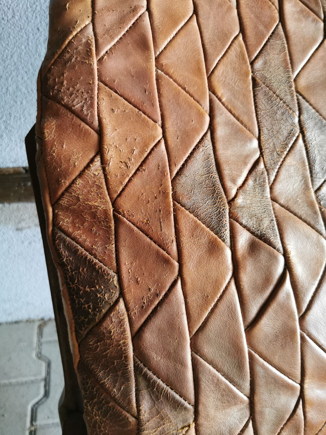 Vintage rocking chair design Paul Tuttle 70's