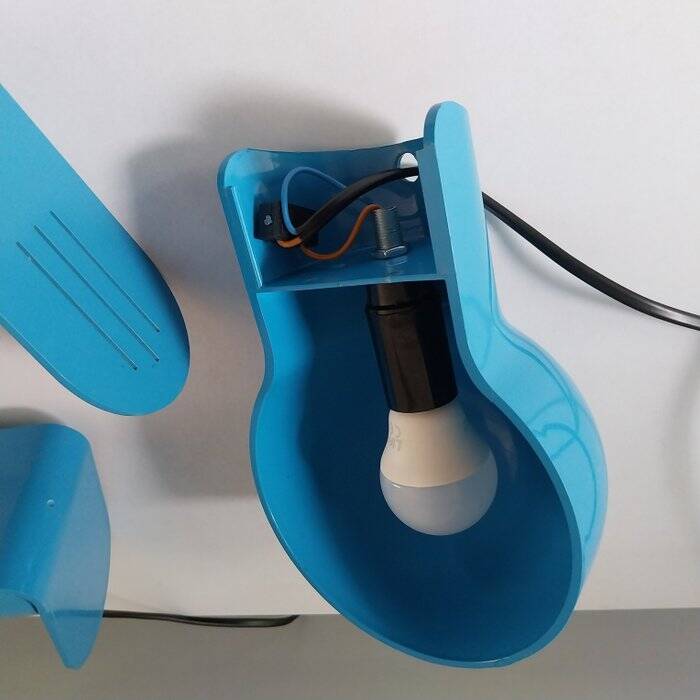 Pair of Guzzini Harveiluce- Panda lamps