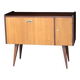 Very elegant small vintage Scandinavian sideboard.
