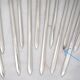 Christofle, 12 skewers, brochettes, metal silver-plated meat picks, anchor.