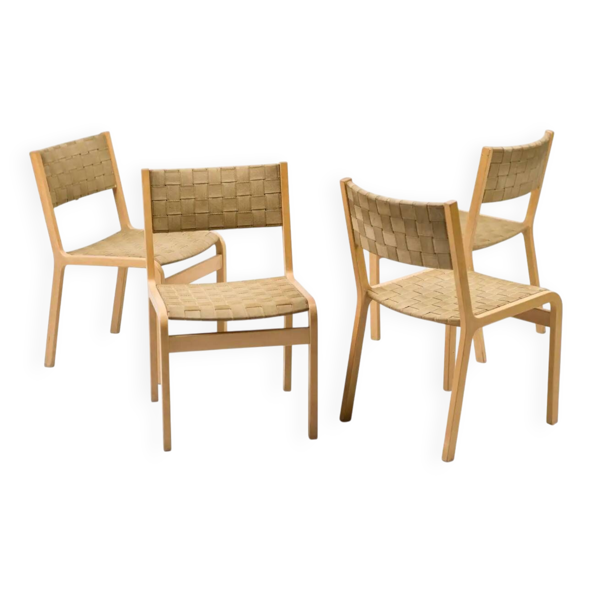 Vintage chairs by designer Peter Hvidt