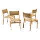 Vintage chairs by designer Peter Hvidt