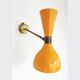 Wall lamp in the style of the Italian creations of the 50s