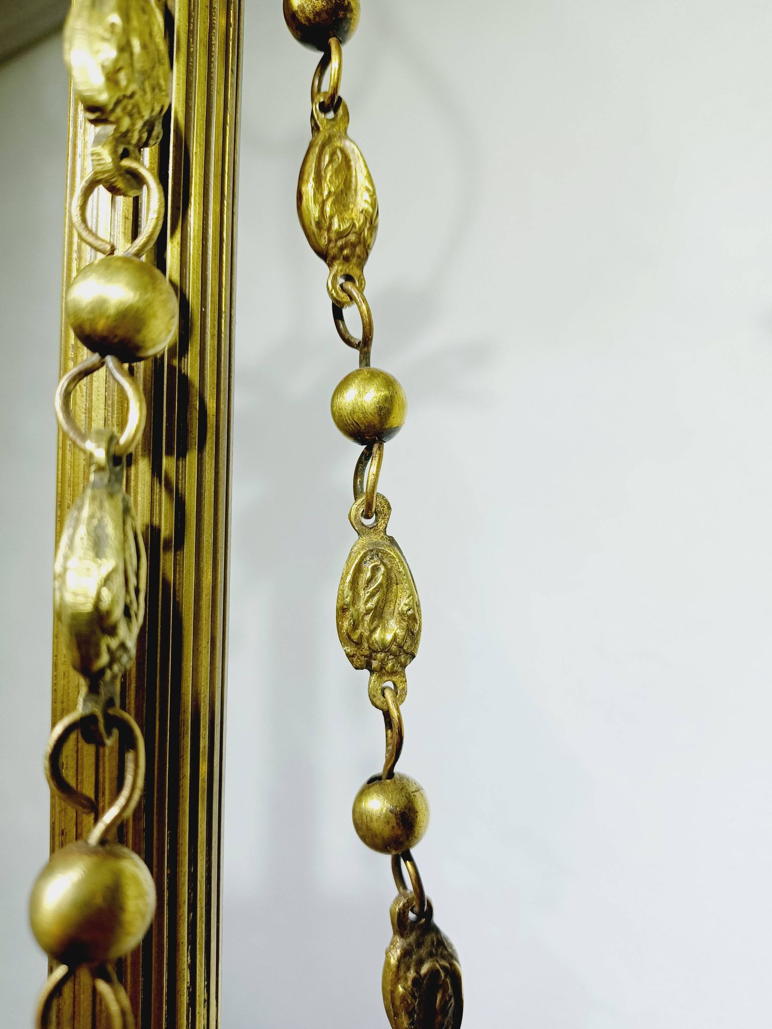 Louis XVI style ram chandelier