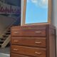 Vintage chest of drawers 1950 feet compass 4 drawers