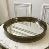 mirror cap smoked in plexi Made in France 70s