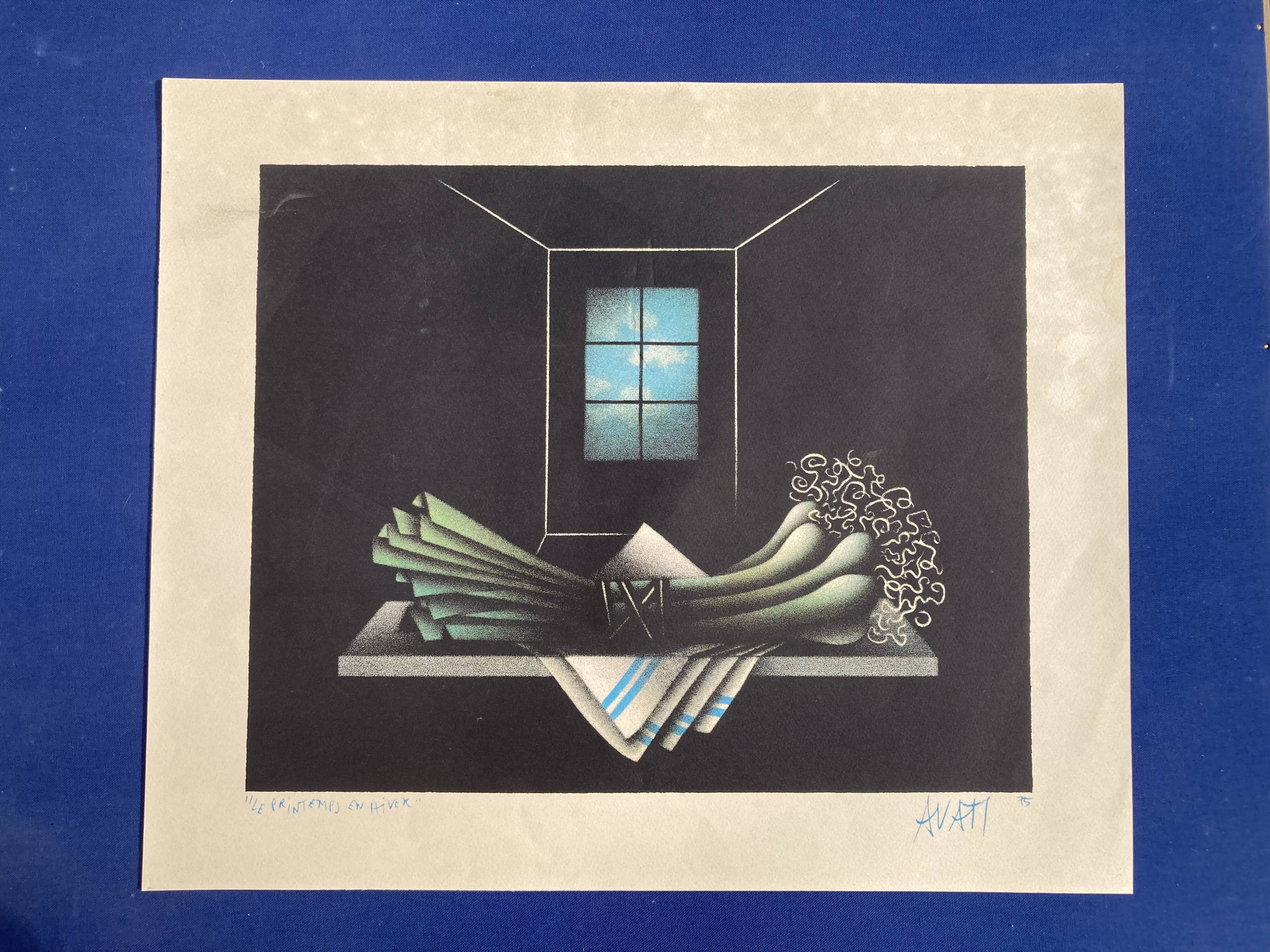 Vintage Mario Avati poster