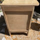 Parisian buffet (jam cupboard) in raw beech / drawer.