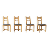 Chaises de salle à manger en pin Findahls Møbelfabrik (ensemble de quatre)