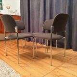 Set of four chairs, 1980s