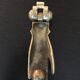 Hand brass paperweight