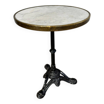 Godin Parisian bistro table in cast iron and marble top