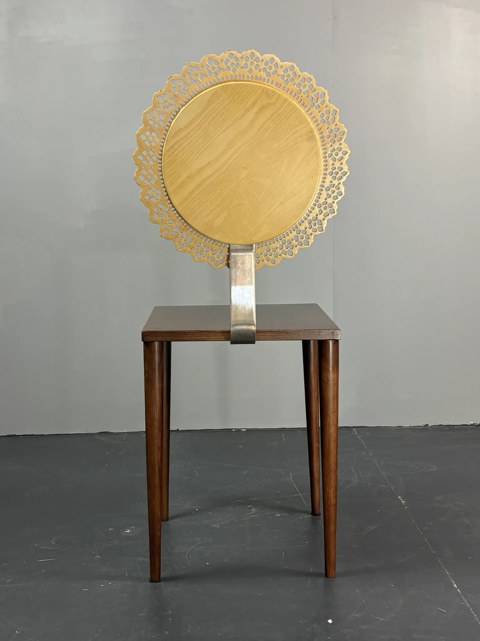 Set of 6 sculptural Italian dining chairs by Marco Mencacci, Milan, 1990s