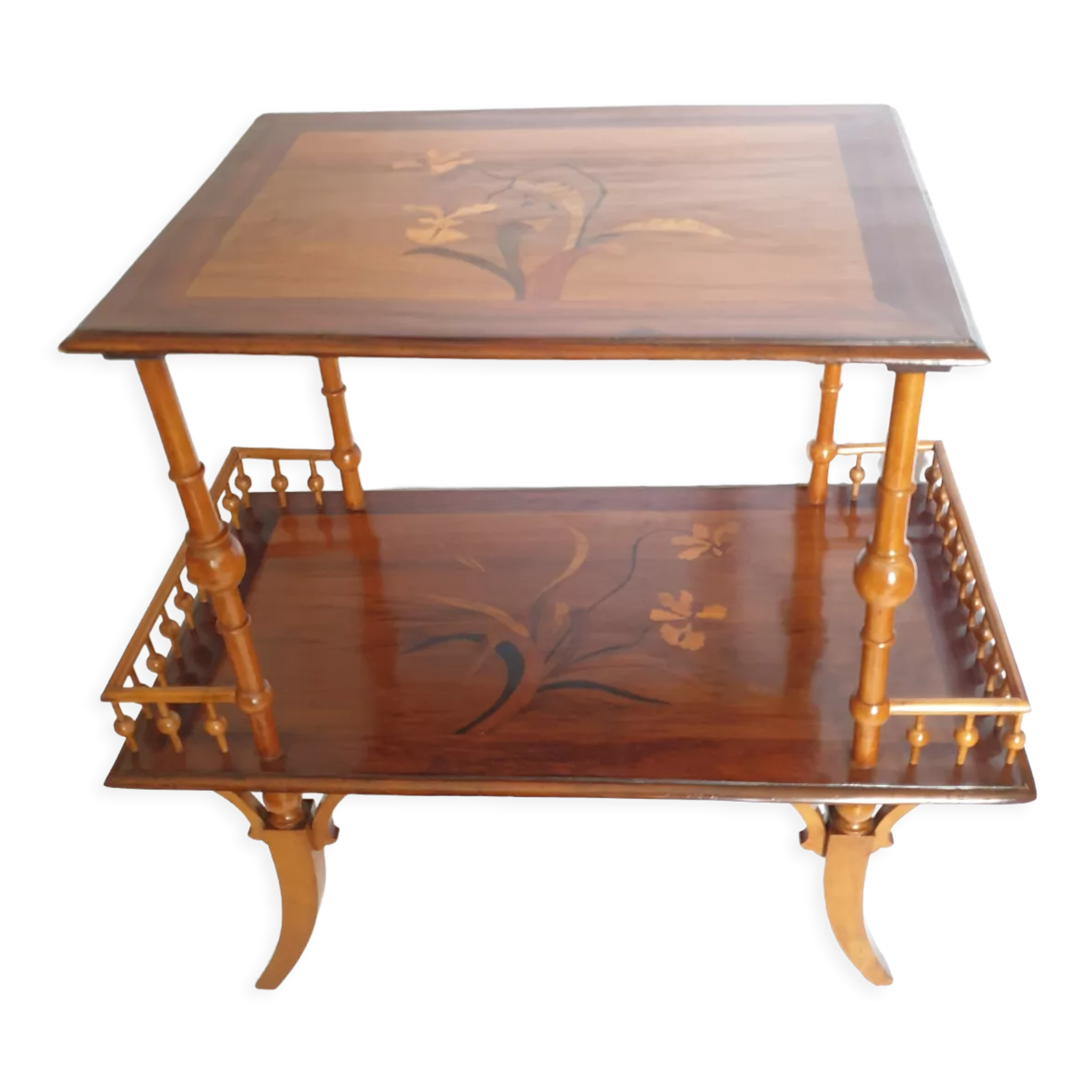 Art Nouveau tea table from the Nancy school