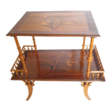 Art nouveau tea table from the Nancy school
