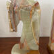 Pair of vintage onyx bookends
