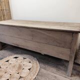 Chest, bench, kneading trough, trunk, solid oak