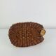 Panier lapin en osier, vintage