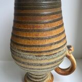 large ceramic vase West Germany Scheurich Keramik Space Age 1970s