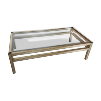 Golden coffee table