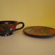 Cup and saucer - Vallauris - 80s