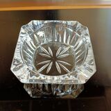 Crystal ashtray 10.2x10.2 cm