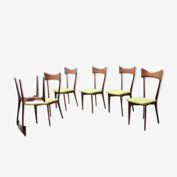 Ico and Luisa Parisi Dining chairs,  design for Ariberto Colombo, 1948