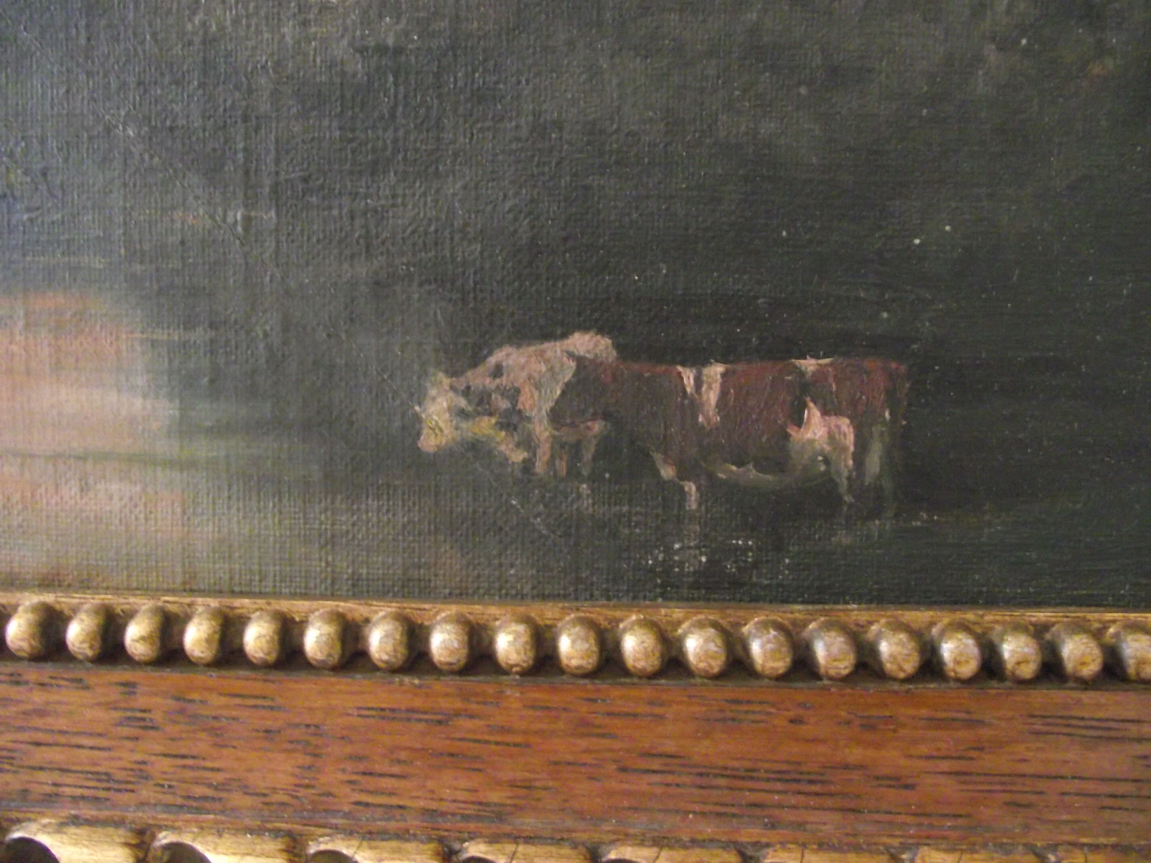 Oil on canvas early 20th.