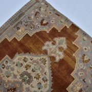 Turkish Oushak handmade rug sku 3568