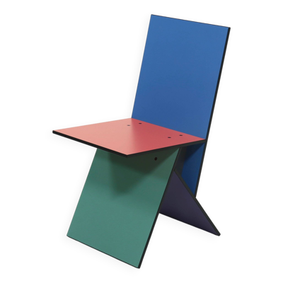 Rare chaise Verner Panton Vilbert pour IKEA années 1990