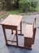 Table banc ou pupitre d'ecolier