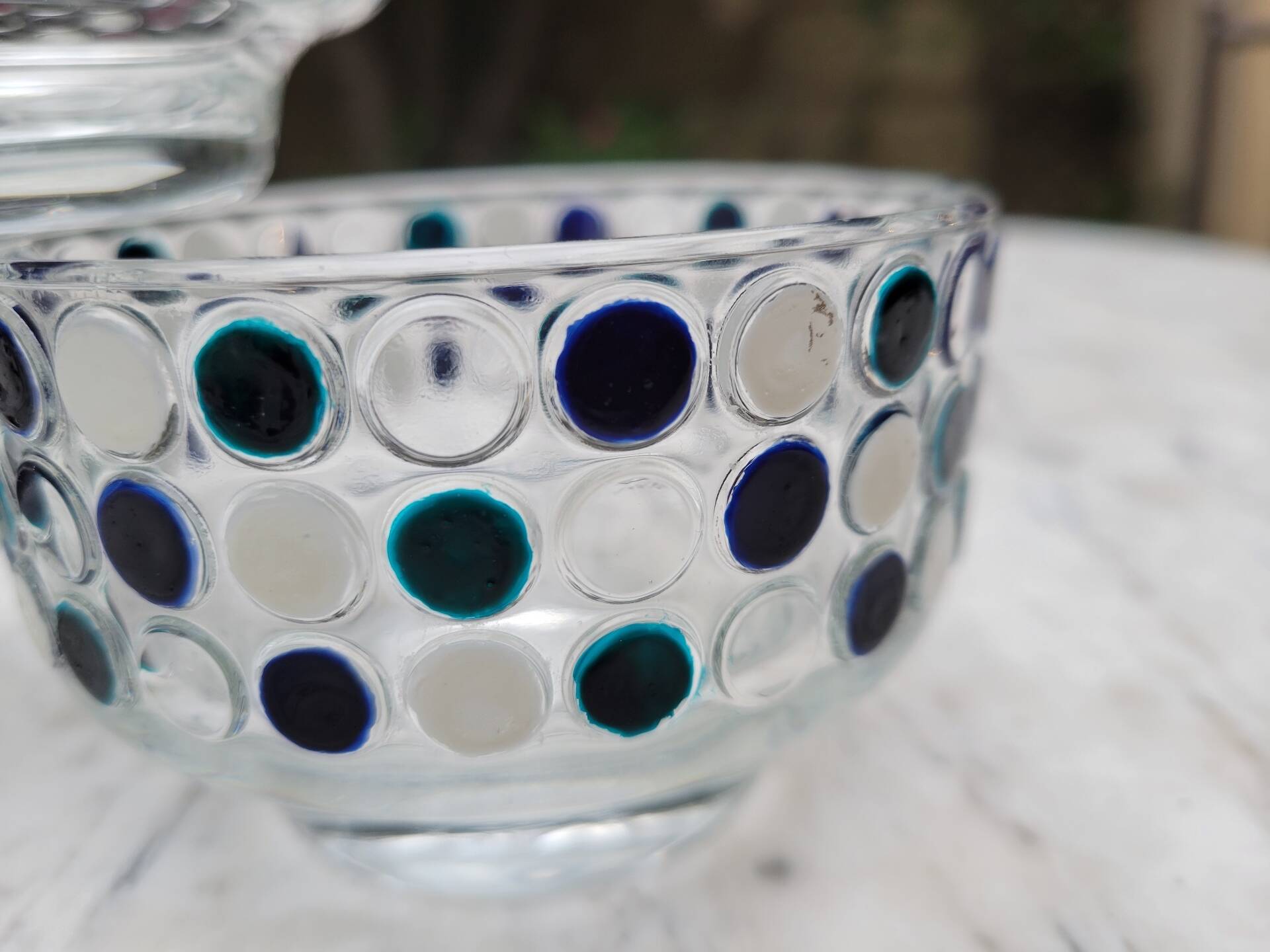 4 glass bowls La Rochère