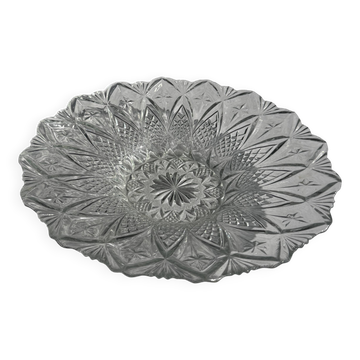 Vintage Diamond Point Flared Fruit Bowl or Salad Bowl D31