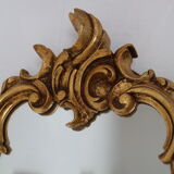 Miroir doré baroque