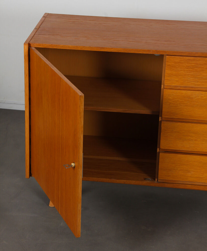Vintage oak storage by Jiri Jiroutek, 1960