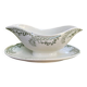 Sauceboat in earthenware k&g luneville pepper model tableware