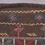 Tapis kilim Oushak anatolien surdimensionné