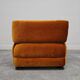 Fauteuil Mid-Century Modern en velours par Zev & Zev