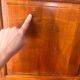 Commode style Louis XV en chêne massive