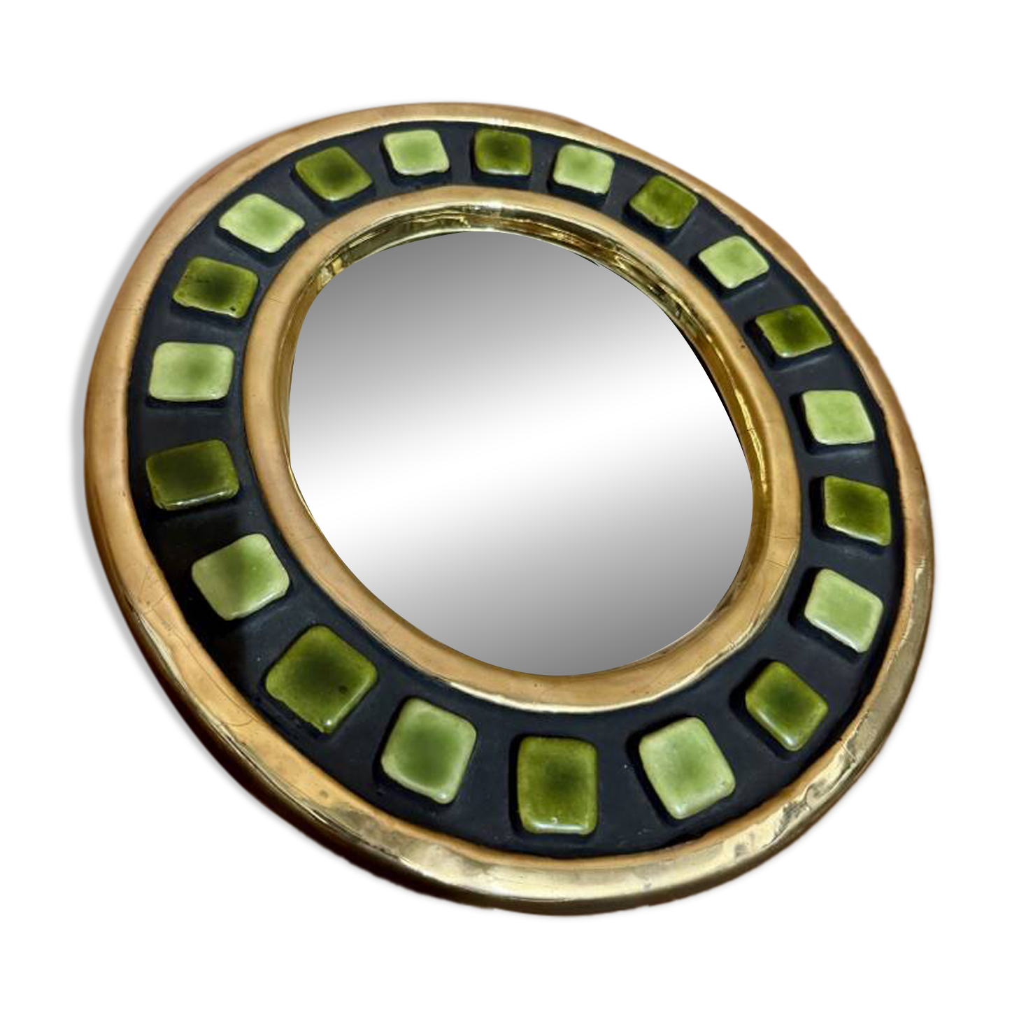 miroir mithé espelt en ceramique