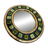 mythical mirror made of ceramic
