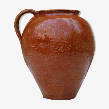 Catalan 19th century terracotta pot