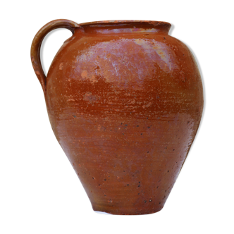Catalan 19th century terracotta pot