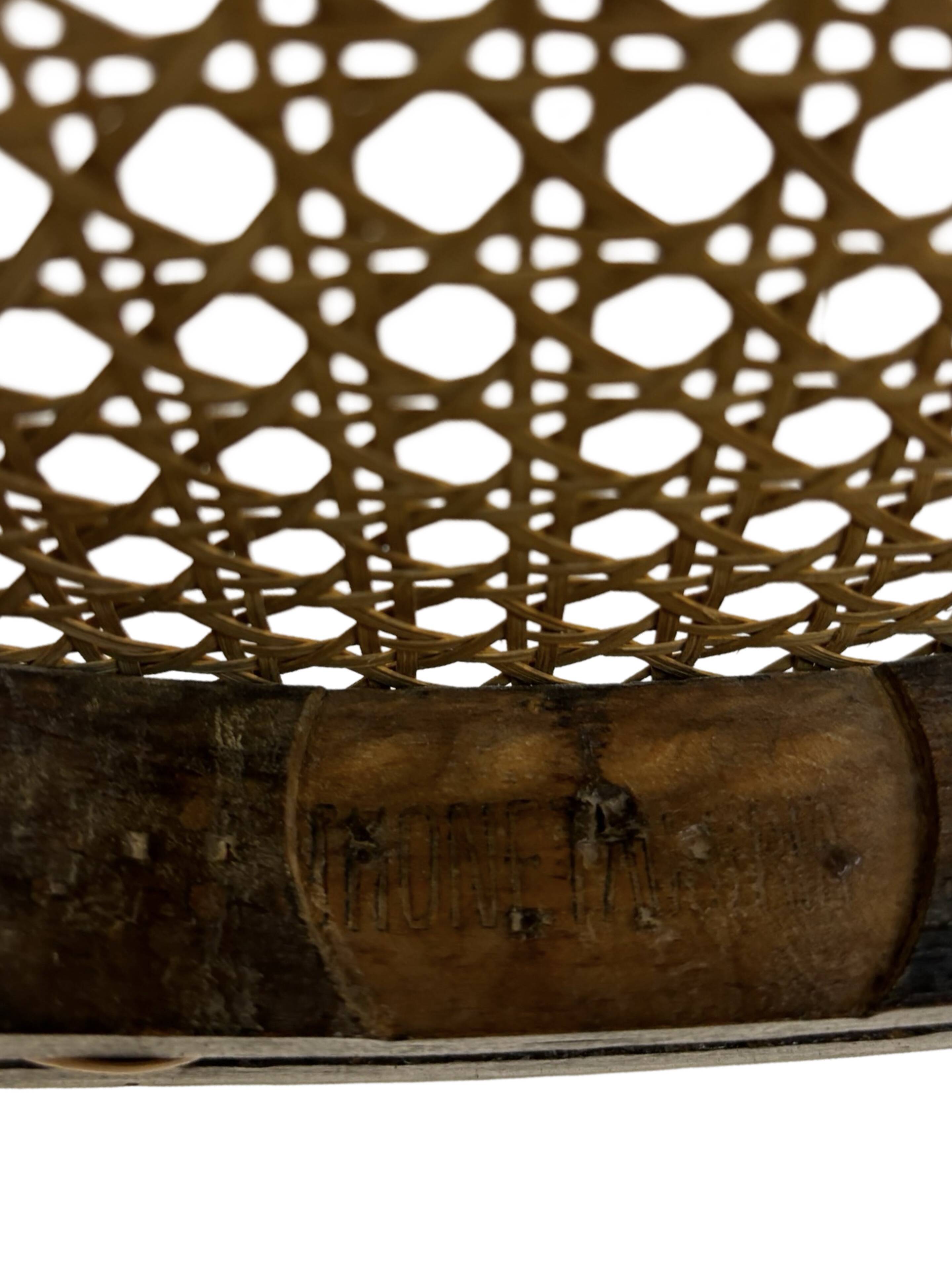 Thonet dining chair model 232, circa 1930 - dining chair with webbing seat