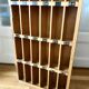 Vintage hotel key locker furniture