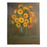 Nature morte aux marguerites, signée et datée 1979