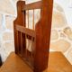 Wooden wall review holder