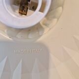 Bell Pendant Lamp White Cream Fontana Arte