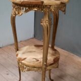 Selette metal and onyx