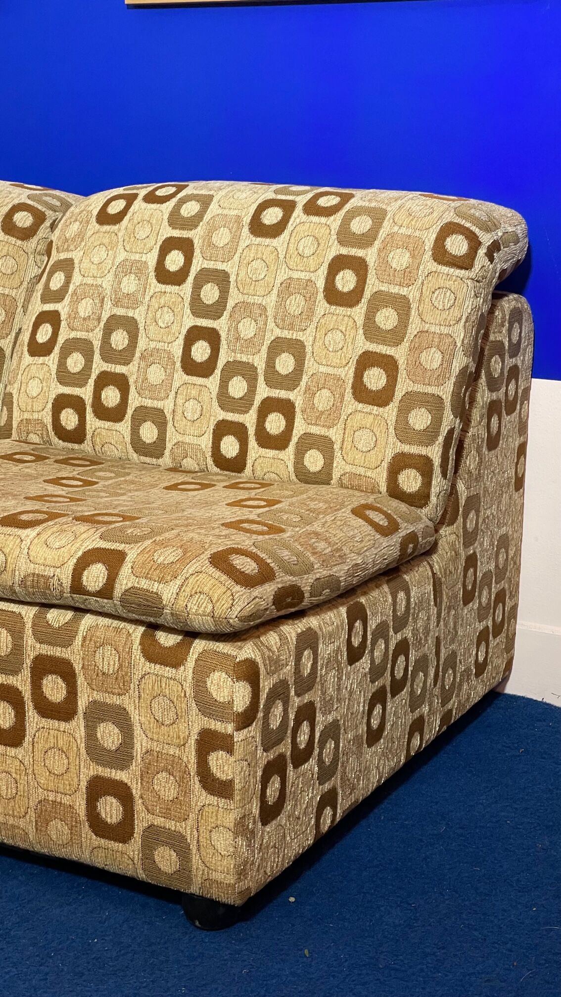 Modular sofa 2 heaters 70s